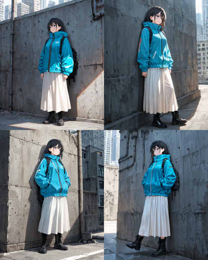 Sampling method:DPM++ 3M SDE - 特定のモデルで DPM 系のサンプリングメソッドを使用して画像生成すると にじみ模様のノイズがある画像が生成される:画像3