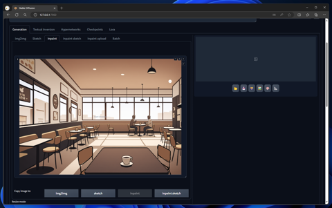 画像に追加の要素を描画する - Inpaint と ControlNet を利用する:画像6