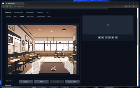 画像に追加の要素を描画する - Inpaint と ControlNet を利用する:画像7