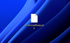 4x-AnimeSharp アップスケーラー をインストールする:画像10
