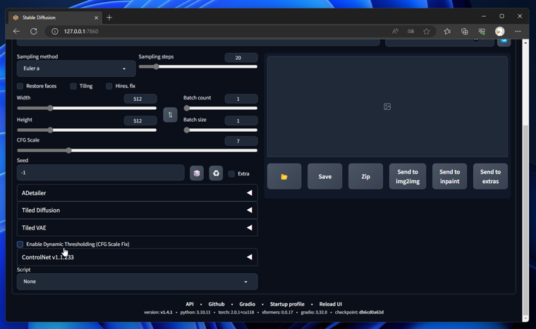sd-dynamic-thresholding (CFG Scale Fix) をインストールする:画像15