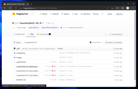 Stable Diffusion 1.5 のカスタムモデルをインストールして画像生成する (Counterfeit-V3.0 のインストール):画像2