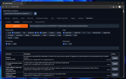 Ultimate SD Upscale extension をインストールする (WebUI A1111 / ComfyUI):画像4