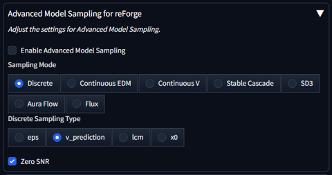 Stable Diffusionの新しいモデルで画像生成するとノイズ画像が生成され、画像が生成できない (V-Prediction モデルの利用):画像7