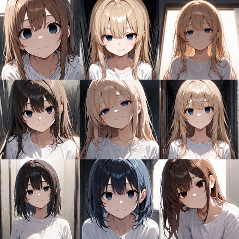 瞳ハイライトなし - 目のハイライトを描画しないプロンプト、画像生成結果:画像4