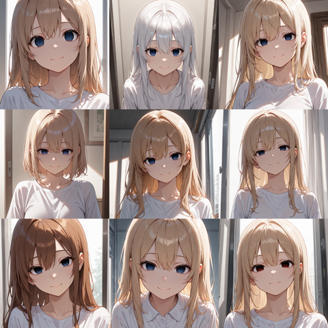 瞳ハイライトなし - 目のハイライトを描画しないプロンプト、画像生成結果:画像8