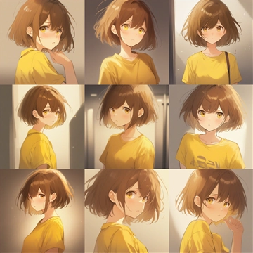 Prompt3:pixv, -3d - SDXLのイラストモデルでもっとデフォルメされた絵柄で出力したい:画像8