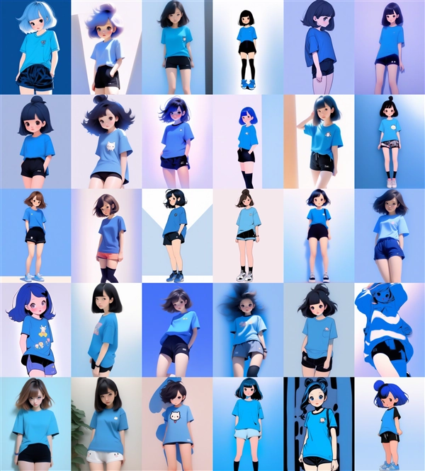 Prompt1 - SDXLのイラストモデルでもっとデフォルメされた絵柄で出力したい:画像18
