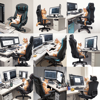 Nova Anime XL v5.5 - 擬人化した動物を生成するプロンプト:画像2