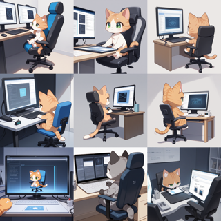 Zuki Anime Ill v4.0 - 擬人化した動物を生成するプロンプト:画像6