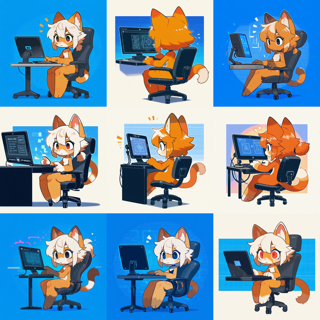 Fluffy Tart ILXL v1.0 - 擬人化した動物を生成するプロンプト:画像8