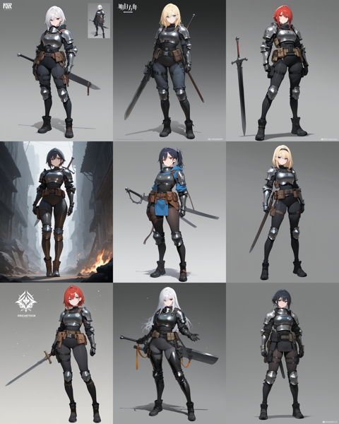 WAI-NSFW-Illustrious v15.0 - 鎧を表現するプロンプト、画像生成結果:画像7