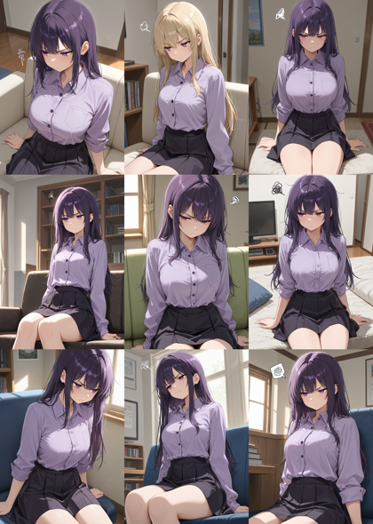 Unholy Desire Mix - Sinister v7.0 - 腕をまっすぐに下ろしているポーズのプロンプト、画像生成結果:画像7