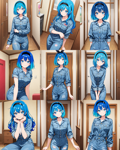 Nova Anime XL v9.0 - 光の効果、ソフトライトのオーバーレイを表現しないようにするプロンプト、画像生成結果:画像4