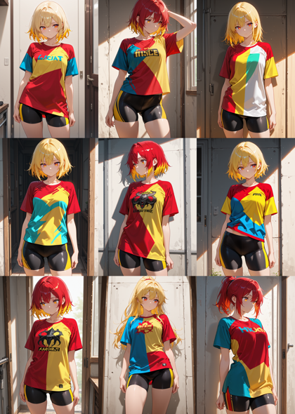 Akium Lumen ILL base v3 - スパッツを表現するプロンプト、画像生成結果:画像6