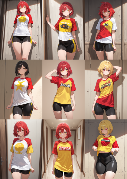 Nova Anime XL v17.0 - スパッツを表現するプロンプト、画像生成結果:画像2