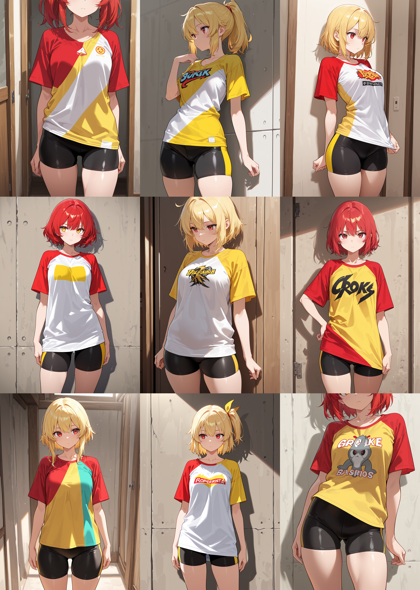 Prefect illustrious XL v7.0 - スパッツを表現するプロンプト、画像生成結果:画像3