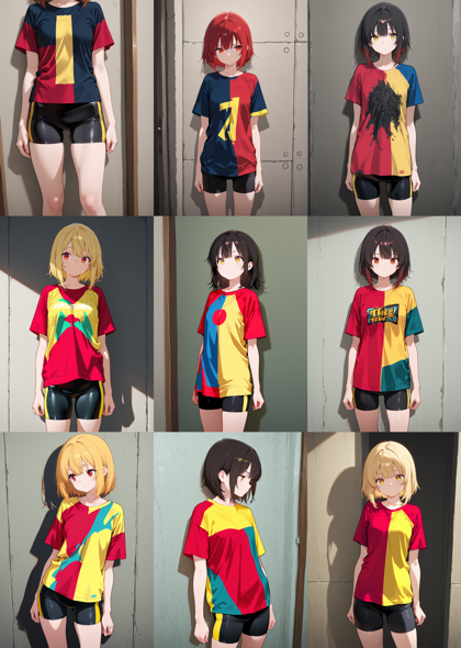 Raehoshi illust XL v9.1 - スパッツを表現するプロンプト、画像生成結果:画像4