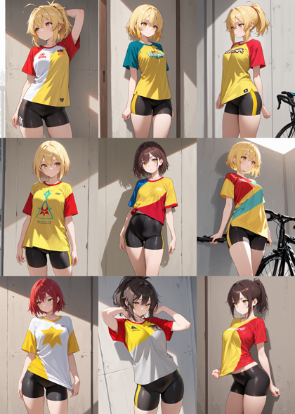 REED_XXX_illustrious_SDXL v11.0 - スパッツを表現するプロンプト、画像生成結果:画像5