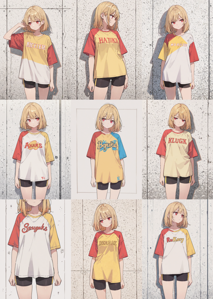 RIN Flanime Illustrious v3.0 - スパッツを表現するプロンプト、画像生成結果:画像9