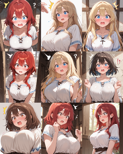 Prefect illustrious XL v7.0 - 頬の赤み、赤面の表情を表現するプロンプト:画像11