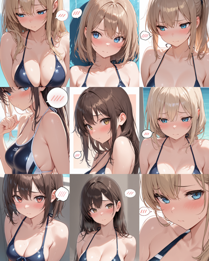 WAI-illustrious-SDXL v16.0 - 頬の赤み、赤面の表情を表現するプロンプト:画像13