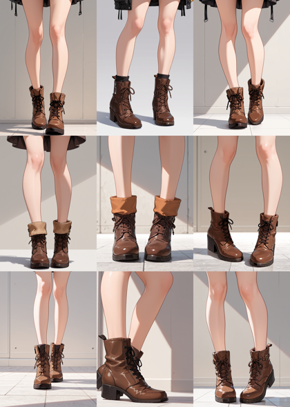 AlcAI - AnimeHaven awakening - v30 - ブーツを履いているキャラクターのプロンプト、画像生成結果:画像11