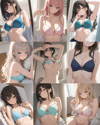 Unholy Desire Mix - Sinister v7.0 - ブラジャーのレースを表現しないプロンプト、画像生成結果:画像4