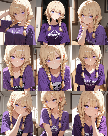 AlcAI - AnimeHaven Awakening v30 - 三つ編みのヘアスタイルを表現するプロンプト、画像生成結果:画像5