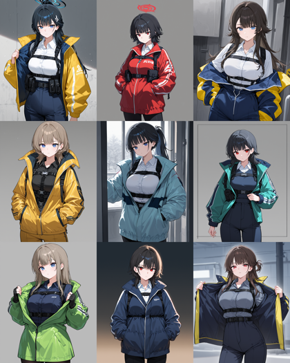 WAI-illustrious-SDXL v15.0 - 胸の上下にベルトをしているコスチュームを表現するプロンプト、画像生成結果:画像1