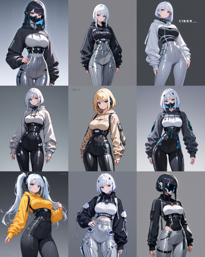 WAI-illustrious-SDXL v15.0 - 胸の上下にベルトをしているコスチュームを表現するプロンプト、画像生成結果:画像13