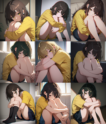 Ikastrious v21.0 - 色収差 (画像の赤や青カラーがずれて表示されている) 効果を表現するプロンプト、画像生成結果:画像5