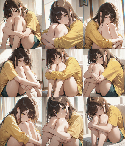 Nova Anime XL v16.0 - 色収差 (画像の赤や青カラーがずれて表示されている) 効果を表現するプロンプト、画像生成結果:画像3