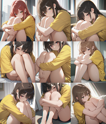 WAI-NSFW-Illustrious v16.0 - 色収差 (画像の赤や青カラーがずれて表示されている) 効果を表現するプロンプト、画像生成結果:画像2