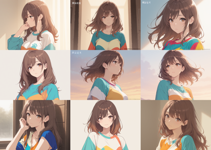 Diving-Illustrious Flat Anime Paradigm Shift v6.3 - シャープな線の画像、アニメ塗りを表現するプロンプト:画像9