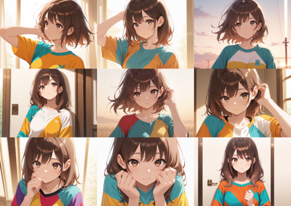 Nova Anime XL v17.0 - シャープな線の画像、アニメ塗りを表現するプロンプト:画像8