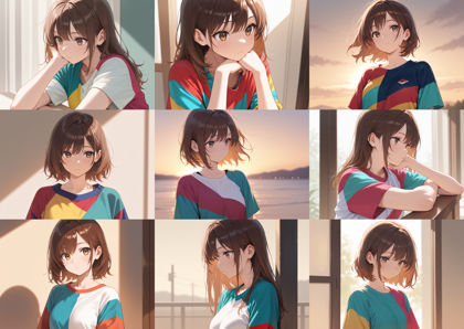 WAI-illustrious-SDXL v16.0 - シャープな線の画像、アニメ塗りを表現するプロンプト:画像1