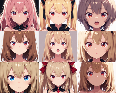 CopyCat Illustrious v5.0 - 顔のアップ画像を生成するプロンプトと画像生成結果:画像4