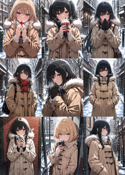 Hakushi Mix v1.41 - コートを表現するプロンプト:画像6