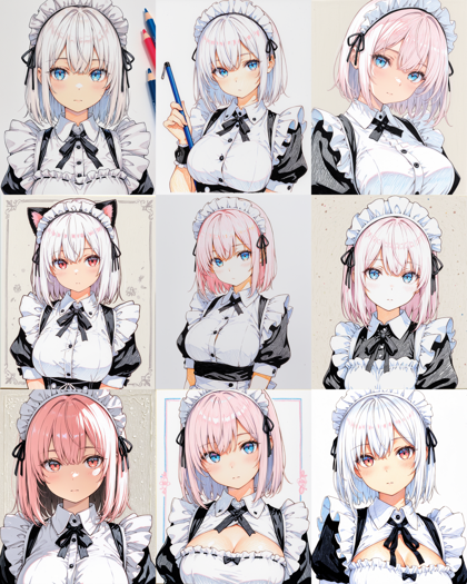 AlcAI - AnimeHaven Awakening - v30 - 色鉛筆画の仕上げを表現するプロンプト、画像生成結果:画像6