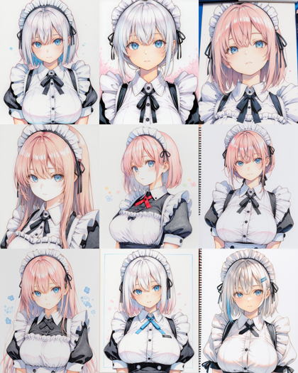 Unholy Desire Mix - Sinister v7.0 - 色鉛筆画の仕上げを表現するプロンプト、画像生成結果:画像5