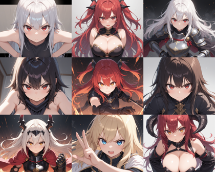 WAI-NSFW Illustrious v14.0 - 強気の表情のプロンプト:画像1