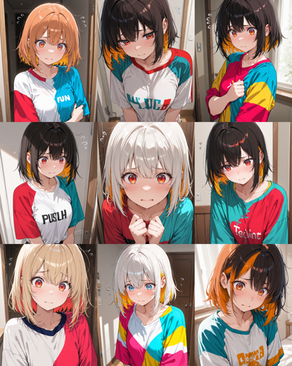 AlcAI - AnimeHaven Awakening - v30 - 困っている表情を表現するプロンプト、画像生成結果:画像4