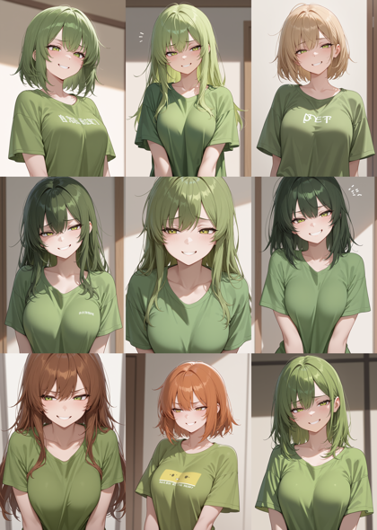 Oilecule v2.3 - 軽蔑の表情を表現するプロンプト、画像生成結果:画像12