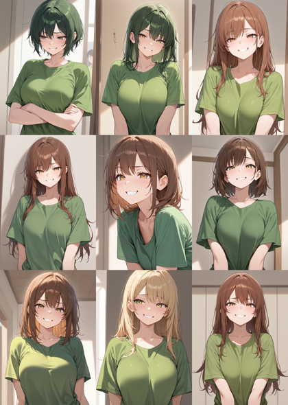 WAI-illustrious-SDXL v16.0 - 軽蔑の表情を表現するプロンプト、画像生成結果:画像6