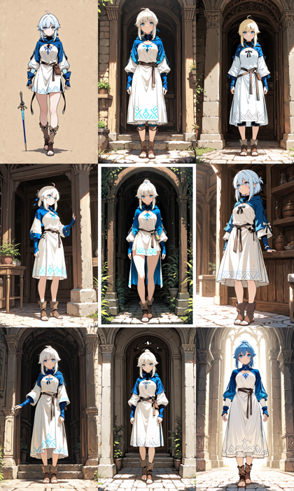 Hakushi Mix v1.41 - 着丈の短い上着を表現するプロンプト、画像生成結果:画像11