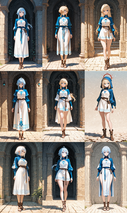Nova Anime XL v12.0 - 着丈の短い上着を表現するプロンプト、画像生成結果:画像8