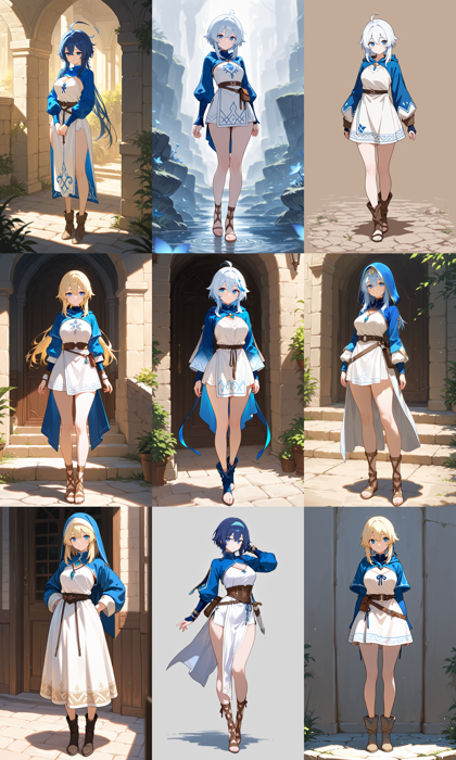 WAI-NSFW-illustrious-SDXL v15.0 - 着丈の短い上着を表現するプロンプト、画像生成結果:画像7