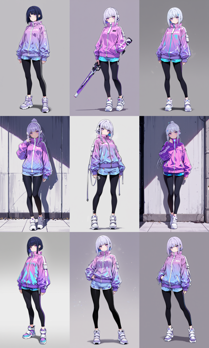 Hakushi Mix v1.41 - 近未来的なデザインのコスチュームを生成するプロンプト、画像生成結果:画像12