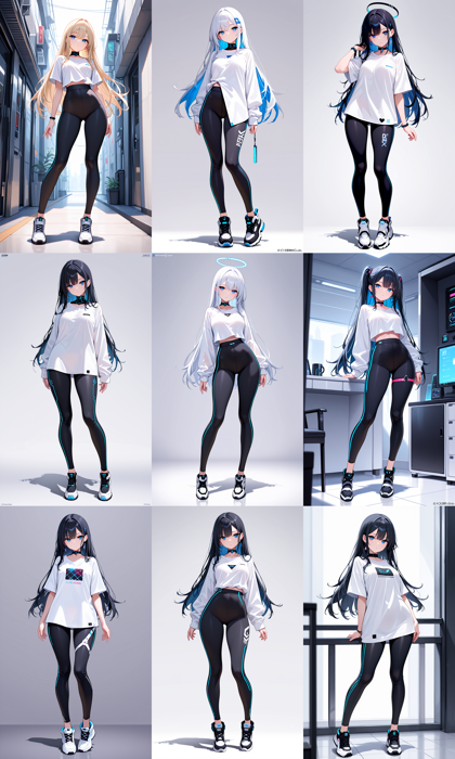 JANKU v5 - 近未来的なデザインのコスチュームを生成するプロンプト、画像生成結果:画像4